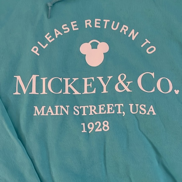 Disney Sweatshirt- Please Return to Mickey & Co. Brand New! - Picture 2 of 3
